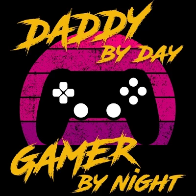 Women's Design By Humans Daddy By Day Gamer By Night By Thriftjd Racerback Tank Top 3 Women's Design By Humans Daddy By Day Gamer By Night By Thriftjd Racerback Tank Top