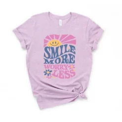 Simply Sage Market Women's Smile More Worry Less Sunshine Short Sleeve Graphic Tee 10 Simply Sage Market Women's Smile More Worry Less Sunshine Short Sleeve Graphic Tee -Avenue Clothing Shop GUEST 521a6d82 a99a 406f 8992 87712904a34e