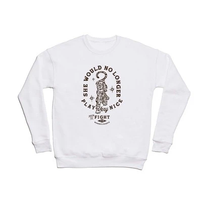 The Whiskey Ginger No Longer Play Nice Sweatshirt - Deny Designs 7 The Whiskey Ginger No Longer Play Nice Sweatshirt - Deny Designs - Image 5