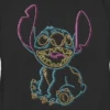 Women's Lilo & Stitch Bright Neon Outline T-Shirt -Avenue Clothing Shop GUEST 541ff412 d7d8 42ee 8c9c 7c056772fb93