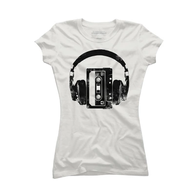 Junior's Design By Humans Music For Life By Clingcling T-Shirt 5 Junior's Design By Humans Music For Life By Clingcling T-Shirt - Image 3