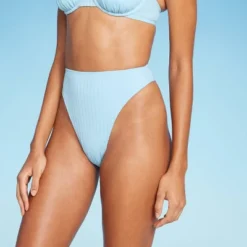 Women's Ribbed High Leg Cheeky High Waist Bikini Bottom - Wild Fable™ -Avenue Clothing Shop GUEST 569ac96d 7688 4bed 93d2 d5e67d784a2c