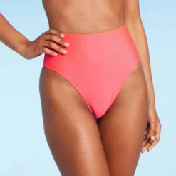 Women's High Waist Cheeky Bikini Bottom - Shade & Shore™ Pink 15 Women's High Waist Cheeky Bikini Bottom - Shade & Shore™ Pink -Avenue Clothing Shop GUEST 56b19457 d617 4a44 b70d abe3ec801c21