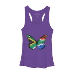 Women's Design By Humans Butterfly Flag Of South Africa By GiftsIdeas Racerback Tank Top -Avenue Clothing Shop GUEST 580638b5 9a5e 4daa 83e5 94fccc34b0ff