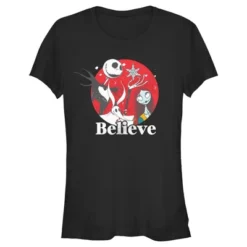 Junior's The Nightmare Before Christmas Christmas Believe Jack And Sally T-Shirt 7 Junior's The Nightmare Before Christmas Christmas Believe Jack And Sally T-Shirt -Avenue Clothing Shop GUEST 59632644 8039 4f85 8bee 4288a0d2cb4c