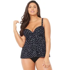 Swimsuits For All Women’s Plus Size Flyaway Underwire Tankini Top 10 Swimsuits For All Women’s Plus Size Flyaway Underwire Tankini Top -Avenue Clothing Shop GUEST 597133ee 34f8 4787 884b 7d2e866d3fec