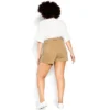 Women's Plus Size Coastal Walk Short - Tawny Wash | CITY CHIC -Avenue Clothing Shop GUEST 5974c16c 313c 43f8 bc13 7dc897f0214f