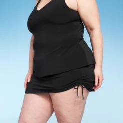 Women's UPF 50 Side-Tie Cinched Drawstring Skirt - Shape + Style™ By Aqua Green® Black 17 Women's UPF 50 Side-Tie Cinched Drawstring Skirt - Shape + Style™ By Aqua Green® Black -Avenue Clothing Shop GUEST 598beefc b552 4337 9406 ac68e5fd7b8a