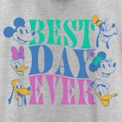 Women's Mickey & Friends Best Day Ever Crew Racerback Tank Top 3 Women's Mickey & Friends Best Day Ever Crew Racerback Tank Top