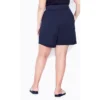 Women's Plus Size Alisha Knit Short - Navy | AVENUE -Avenue Clothing Shop GUEST 5d0affb1 06d3 4fd9 8fbf 88e18d21253e
