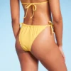 Women's Side-Tie Ultra High Leg Adjustable Coverage Bikini Bottom - Wild Fable™ Yellow -Avenue Clothing Shop GUEST 5dc8fcf8 4f9d 4b8c 9292 36714c584db7