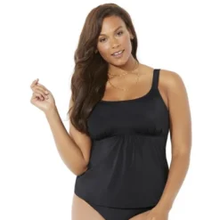Swimsuits For All Women’s Plus Size Flared Tankini Top 17 Swimsuits For All Women’s Plus Size Flared Tankini Top -Avenue Clothing Shop GUEST 5f0190fa b466 4477 9e7d 3ed9d6283abe