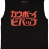 Cowboy Bebop Kanji Logo Crew Neck Sleeveless Women's Black Tank Top -Avenue Clothing Shop GUEST 60e3e10e 2d88 4541 97ee c9e305f9358e