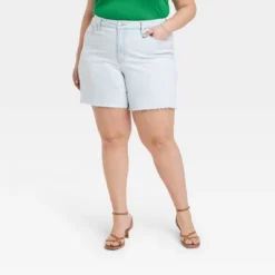 Women's High-Rise Bermuda Jean Shorts - Ava & Viv™ 9 Women's High-Rise Bermuda Jean Shorts - Ava & Viv™ -Avenue Clothing Shop GUEST 623ba0a8 8fa1 4ae9 a9f8 e273bf7764eb