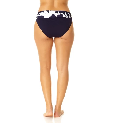 Anne Cole - Women's Printed Fold Over Bikini Bottom 6 Anne Cole - Women's Printed Fold Over Bikini Bottom - Image 4