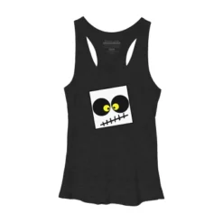 Women's Design By Humans Square Skull By LonaMisa Racerback Tank Top -Avenue Clothing Shop GUEST 6610616b 62fd 4ebe b9eb 6d798725ad96