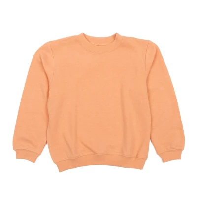 Leveret Kids Long Sleeve Boho Solid Color Sweatshirt 6 Leveret Kids Long Sleeve Boho Solid Color Sweatshirt - Image 4