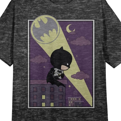 DC COMICS Batman Batsy With Bat Signal Women's Black Short Sleeve Crew Neck Sleep Shirt 3 DC COMICS Batman Batsy With Bat Signal Women's Black Short Sleeve Crew Neck Sleep Shirt