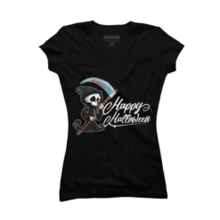 Junior's Design By Humans HAPPY HALLOWEEN - Special Edition By Wedenote T-Shirt -Avenue Clothing Shop GUEST 6935006f a08c 4e54 ab0c fd7ff001dbb7