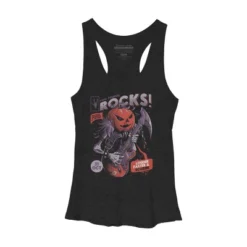 Women's Design By Humans Rock Pumpkin By EduEly Racerback Tank Top -Avenue Clothing Shop GUEST 6c981101 ed66 4ab0 8b92 abb0b4879102
