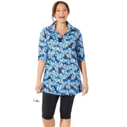 Swimsuits For All Women’s Plus Size Sun Resistant Quarter Zip Swim Top 8 Swimsuits For All Women’s Plus Size Sun Resistant Quarter Zip Swim Top -Avenue Clothing Shop GUEST 6ce90ec6 60ee 46bf 9a9f 50a241ebedaa