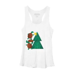 Women's Design By Humans Christmas Tree Turtle By Moredesignsplease Racerback Tank Top -Avenue Clothing Shop GUEST 6d9d8131 9ec6 4855 8b0e d113f1031073