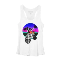 Women's Design By Humans Summer Zebra By Clingcling Racerback Tank Top -Avenue Clothing Shop GUEST 6dea6b00 381f 4bab a8b5 cbfaafda68e3