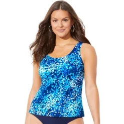 Swimsuits For All Women’s Plus Size Classic Tankini Top -Avenue Clothing Shop GUEST 6e57f2b4 d051 421a bad5 91fa4f794965