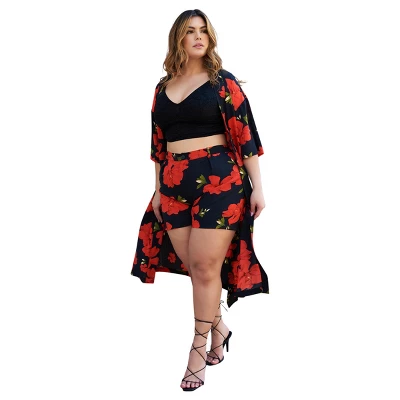 Rebdolls Women's Wide Leg Shorts 8 Rebdolls Women's Wide Leg Shorts - Image 6