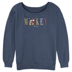 Junior's Mickey & Friends EST. 1928 Logo Sweatshirt -Avenue Clothing Shop GUEST 723b1f75 50ee 4e8a a964 61d8f23a3bab