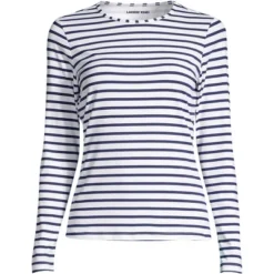 Lands' End Women's Long Crew Neck Long Sleeve Rash Guard UPF 50 Sun Protection Modest Swim Tee 28 Lands' End Women's Long Crew Neck Long Sleeve Rash Guard UPF 50 Sun Protection Modest Swim Tee -Avenue Clothing Shop GUEST 762f1646 e0cb 41f6 b01b 6abc5d3790f0