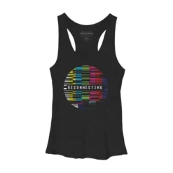 Women's Design By Humans Reconnecting By Clingcling Racerback Tank Top -Avenue Clothing Shop GUEST 76cf1288 3bda 4d22 93e2 d2ec2e8008f1
