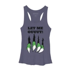 Women's Design By Humans Let The Monster Out Halloween By ArtStyleAlice Racerback Tank Top -Avenue Clothing Shop GUEST 781aeff7 0dd1 4b63 87f4 b010a4e6f433