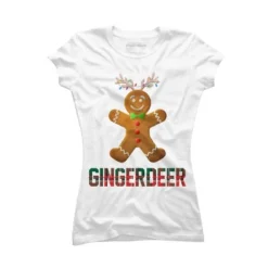 Junior's Design By Humans Gingerbread Reindeer Matching Family Group Christmas Pajama By Forever9 T-Shirt -Avenue Clothing Shop GUEST 79dd44ab 3d7b 4a00 ac9a edb3748b6d39