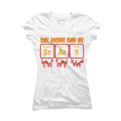 Junior's Design By Humans Funny Periodic Element Chemistry Halloween Science By Luckyst T-Shirt -Avenue Clothing Shop GUEST 7cb1321f bf7d 4b4e b0b1 a6239019fccc