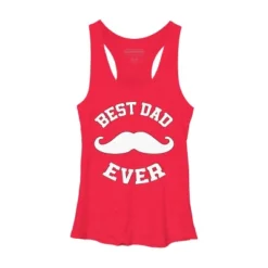 Women's Design By Humans Best Dad Ever Mustache By Sukhendu12 Racerback Tank Top -Avenue Clothing Shop GUEST 7e0e5768 6a13 40f6 948f 416ce9ad4fb8