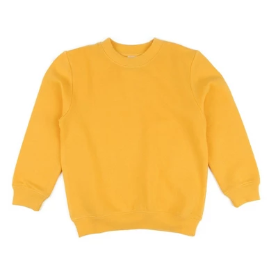 Leveret Kids Long Sleeve Classic Solid Color Sweatshirt 8 Leveret Kids Long Sleeve Classic Solid Color Sweatshirt - Image 6