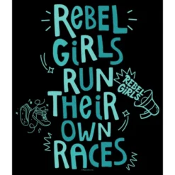 Women's Rebel Girls Run Own Races T-Shirt