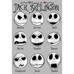 Junior's The Nightmare Before Christmas Emotional Jack T-Shirt