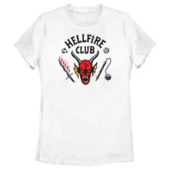 Women's Stranger Things Welcome To The Hellfire Club T-Shirt -Avenue Clothing Shop GUEST 82c6f300 564b 46fc bbc6 7fc858491c34