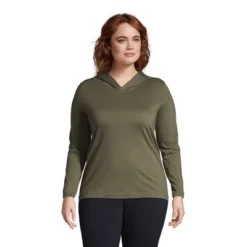 Lands' End Women's Supima Cotton Pullover Hoodie 9 Lands' End Women's Supima Cotton Pullover Hoodie -Avenue Clothing Shop GUEST 871b109e f427 4741 90b1 db92c3c0021c