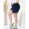 Agnes Orinda Women's Plus Size Jean High Waisted Raw Hem Stretched Distressed Denim Short -Avenue Clothing Shop GUEST 879d26e0 143e 43b0 8e2c fead3ebed861