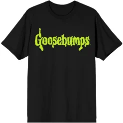 Goosebumps Logo V Neck Short Sleeve Women's Black T-shirt -Avenue Clothing Shop GUEST 885324d1 2a61 411f 9e28 93e616fb58dc