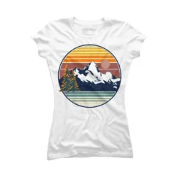 Junior's Design By Humans Mountain View By Pilipsjanuarius T-Shirt -Avenue Clothing Shop GUEST 89cd14d7 a4d1 46cf 9caf 38a0a2583f15