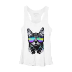 Women's Design By Humans Music Lover Cat By Clingcling Racerback Tank Top -Avenue Clothing Shop GUEST 8cbdb8a4 7a05 4ec0 884e c1516ce1a2cf