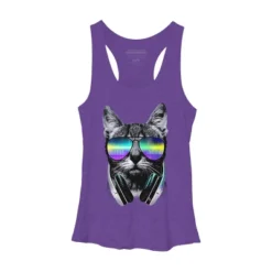 Women's Design By Humans Music Lover Cat By Clingcling Racerback Tank Top -Avenue Clothing Shop GUEST 8d6b557c 8ab1 48eb 8f4c 84692e6247f5