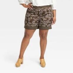 Women's High-Rise Relaxed Fit Pull-On Shorts - Knox Rose™ -Avenue Clothing Shop GUEST 8ee54bdb f295 473e a631 4aaec1091ddf