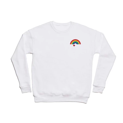 CynthiaF 70s Love Rainbow Sweatshirt - Deny Designs 8 CynthiaF 70s Love Rainbow Sweatshirt - Deny Designs - Image 6