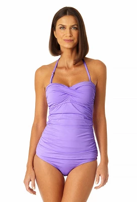 Anne Cole - Women's Twist Front Bandeaukini Swim Top 15 Anne Cole - Women's Twist Front Bandeaukini Swim Top - Image 13
