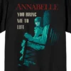 Annabelle You Bring Me To Life Women's Black Graphic Tee -Avenue Clothing Shop GUEST 92444140 bbcd 4ed3 9e7f 11c5aa206ea2